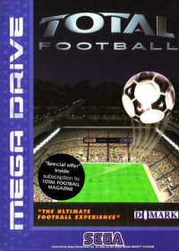 Total Football PAL Sega Mega Drive PAL box art